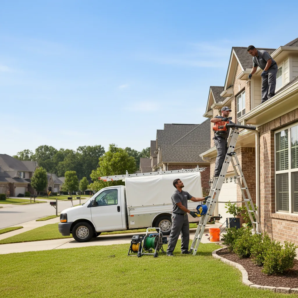 Home Gutter Service in Apex, NC near me